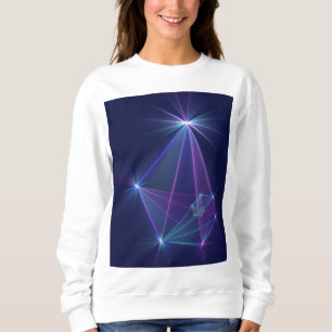 Sudadera Constelación, Arte Fractal de Fantasía Abstracta