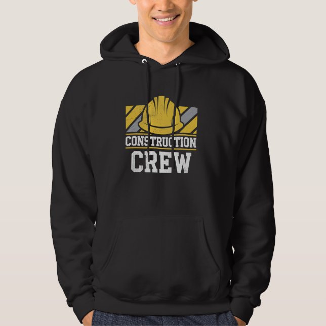 Sudadera Construcción Constructora Foreman Funny Constructi (Anverso)
