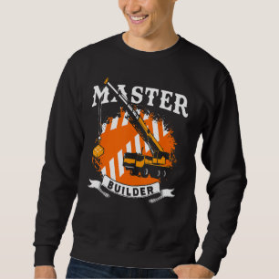 Sudadera Construcción de bloques de construcción de Master