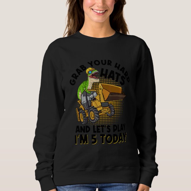 Sudadera Construcción De Niños Para Una Construcción De Cin (Anverso)