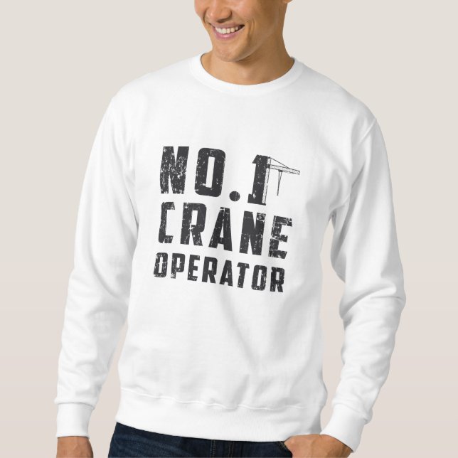 Sudadera Construcción de trabajadores de la empresa de gran (Anverso)