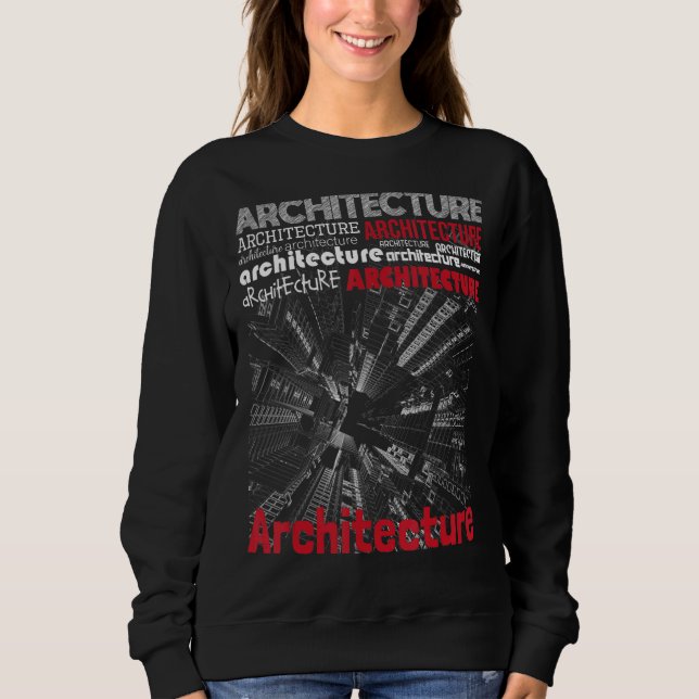 Sudadera Construcción de un ingeniero arquitectónico (Anverso)