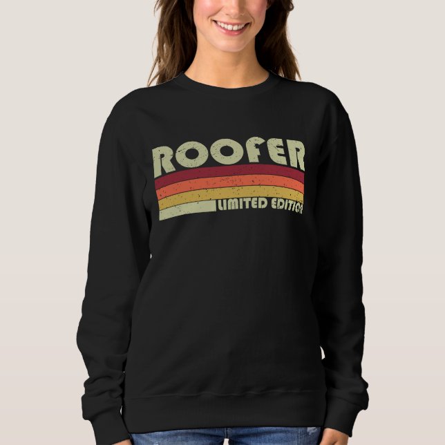Sudadera Construction Worker Coffee Beer Roofing Tools Roof (Anverso)