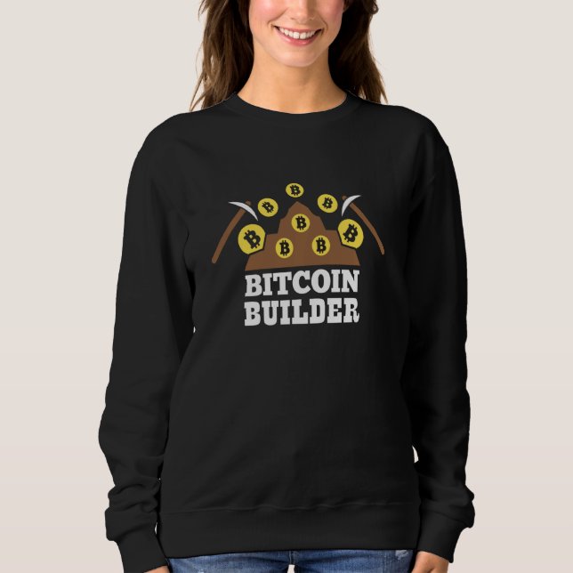 Sudadera Constructor de bitcoin (Anverso)