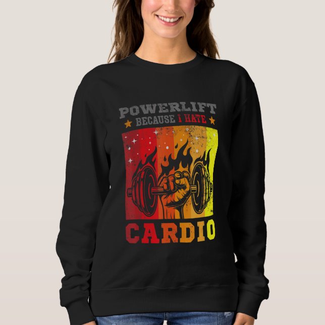 Sudadera Constructor De Cuerpos Y Levantamiento De Poderoso (Anverso)