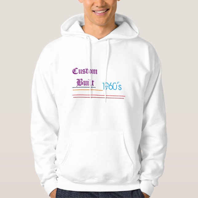 Sudadera construido a medida hecho en los 60 humor amigo fa (Anverso)