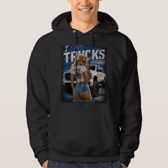 Sudadera Construido para Trabajar Hecho para Durar – Diseño (Anverso)