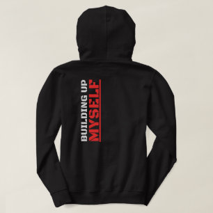 Sudadera Construyendo a mí mismo Gráficos de gimnasio Ropa