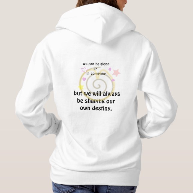 Sudadera Construyendo mi destino (Reverso)
