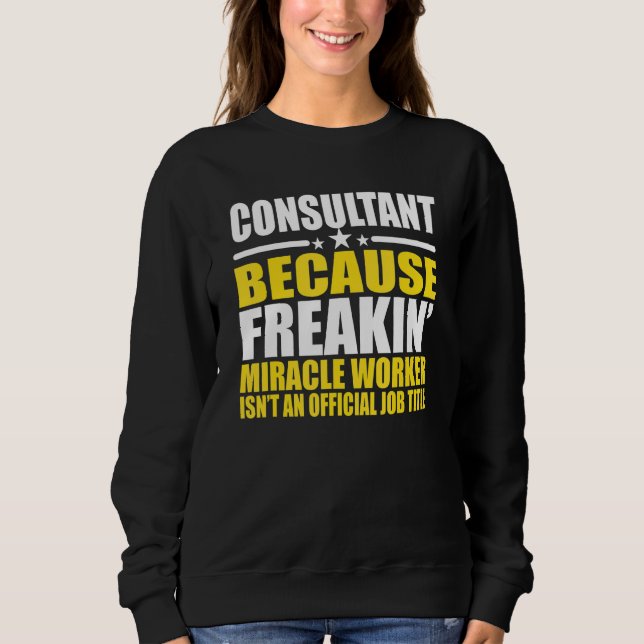 Sudadera Consultores para colegas (Anverso)