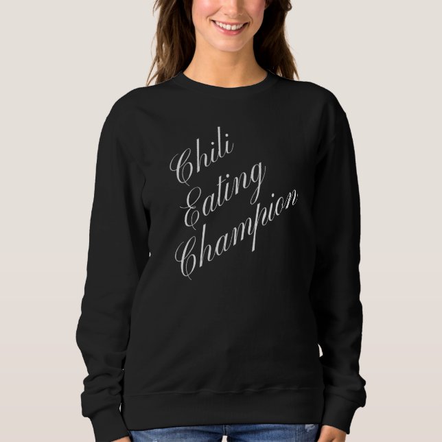 Sudadera Cont de comida competitiva para campeón de aliment (Anverso)