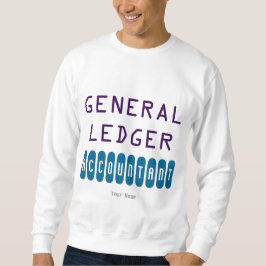 Sudadera "Contable de contabilidad general"