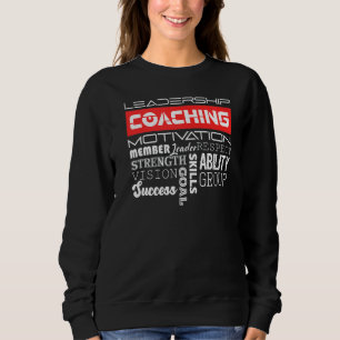 Sudadera Contacto de blog de entrenador de liderazgo Motiva