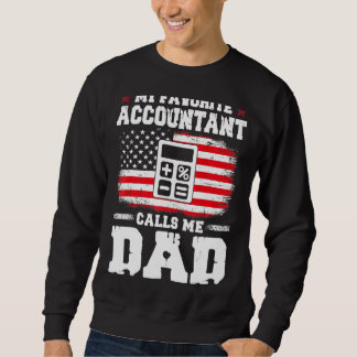 Sudadera Contador favorito me llama papá asombroso de padre