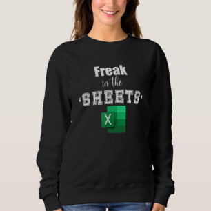 Sudadera Contador Hoja de Cálculo Friki En Las Hojas Friki 