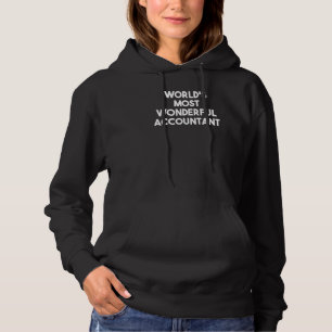 Sudadera Contador más maravilloso del mundo contable