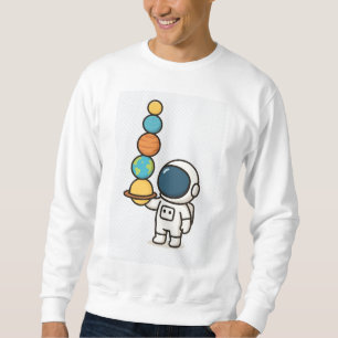Sudadera Contrabando del planeta - Astronauta Kawaii Hoodie