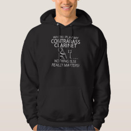 Sudadera Contrabass Clarinet Nada más importa