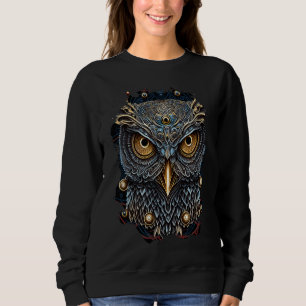 Sudadera Contraportada El búho oscuro de la noche