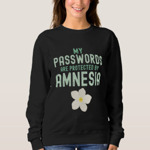 Sudadera Contraseñas protegidas por amnesia anciano humo