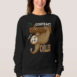Sudadera Contrata a Chiller Irony Sloth 1