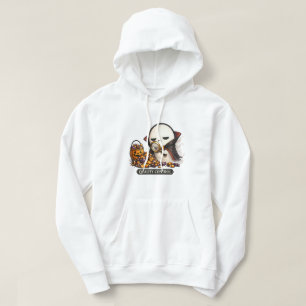 Sudadera Control de Calidad de Halloween Lindo Vampiro