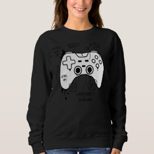 Sudadera Control de juegos Estilo Graffiti Ilustracion Quot