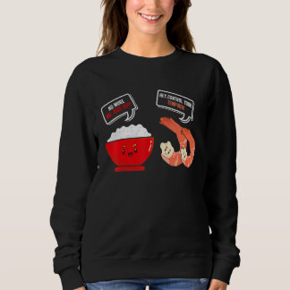 Sudadera Control your tempura u2013 Shrimps Japanese seafoo