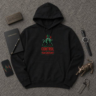 Sudadera Controla Tus Emociones Toro Mentalidad de Trading