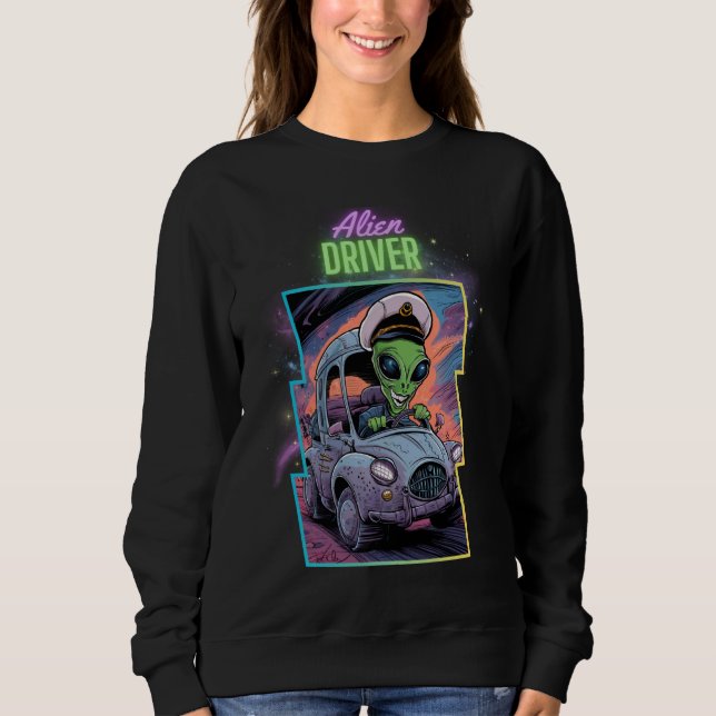 Sudadera Controlador Alien del Capitán Espacial (Anverso)