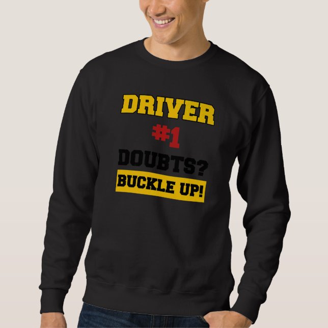 Sudadera Controlador de coche de Carreras de conducción de  (Anverso)