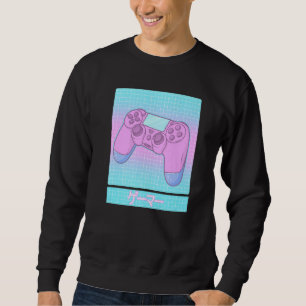 Sudadera Controlador de juego Estética Otaku Japonesa Vapor
