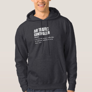 Sudadera Controlador de tráfico aéreo - Definición divertid