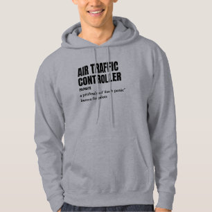 Sudadera Controlador de tráfico aéreo - Definición divertid
