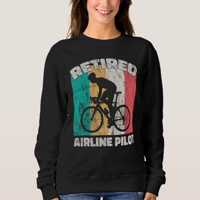 Sudadera Controlador de tráfico aéreo retirado (Anverso)