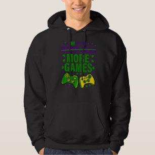 Sudadera Controlador de videojuego Mardi Gras Costume Gamer