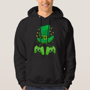 Sudadera Controlador de videojuegos Shamrock Gaming St Patr