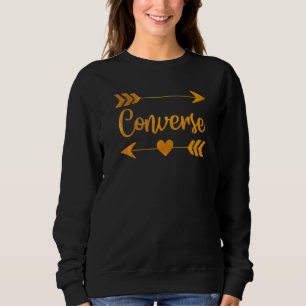 Sudadera Conversación Tx Texas City Home Roots Mujeres Esta