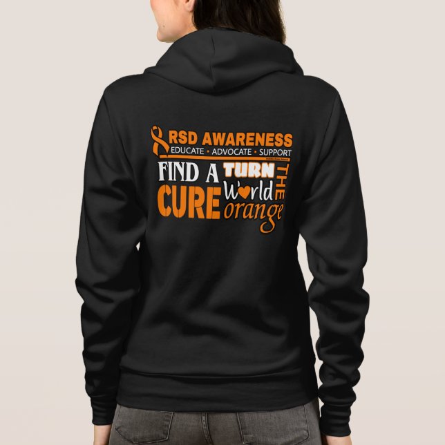 Sudadera Convierta al Naranja Mundial... (Reverso)