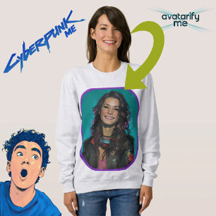 Sudadera Conviértete a ti mismo o a cualquiera en cualquier