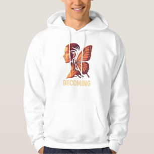 Sudadera Convirtiéndose en Luz – Diseño de Metamorfosis Hum