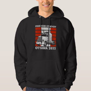 Sudadera Convoy de Bandera Americana Canadá Libertad 2022 T