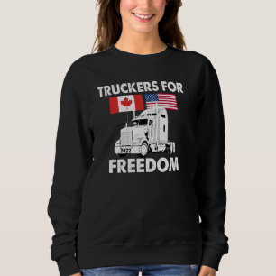 Sudadera Convoy de Bandera Americana Canadá Libertad 2022 T