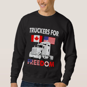Sudadera Convoy de Bandera Americana Canadá Libertad 2022 T