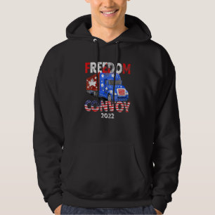 Sudadera Convoy de Bandera Americana Canadá Libertad 2022 T