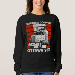 Sudadera Convoy de Bandera Americana Canadá Libertad 2022 T