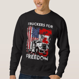 Sudadera Convoy de Bandera Americana Canadá Libertad 2022 T