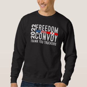 Sudadera Convoy de la Libertad de Bandera de Canadá 2022