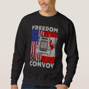 Sudadera Convoy de Libertad 2022 apoya a camioneros canadie