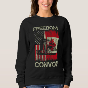 Sudadera Convoy de Libertad 2022 apoya a camioneros canadie